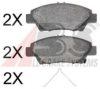 A.B.S. 37754 OE Brake Pad Set, disc brake